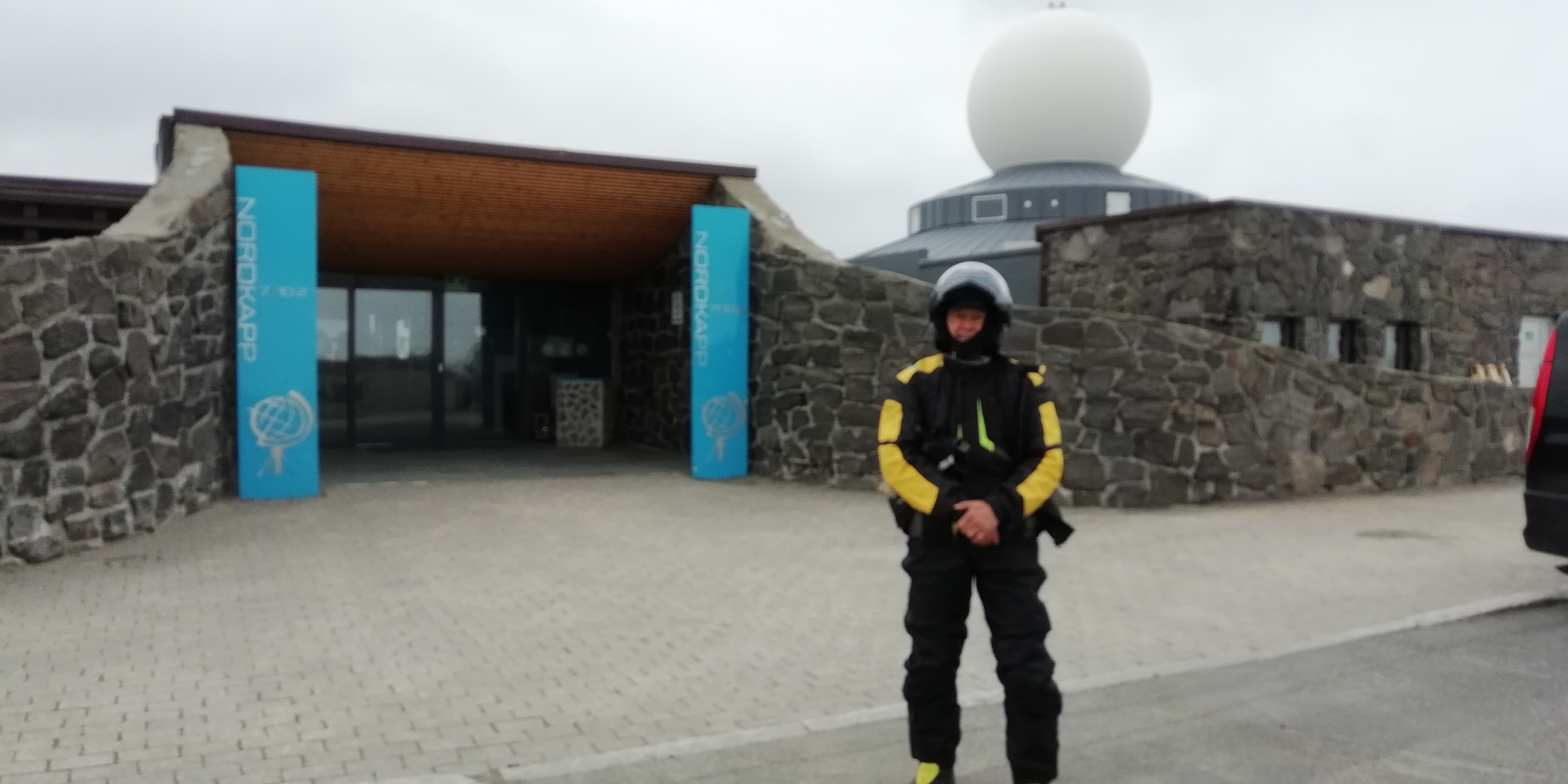 Uwe at the North Cape